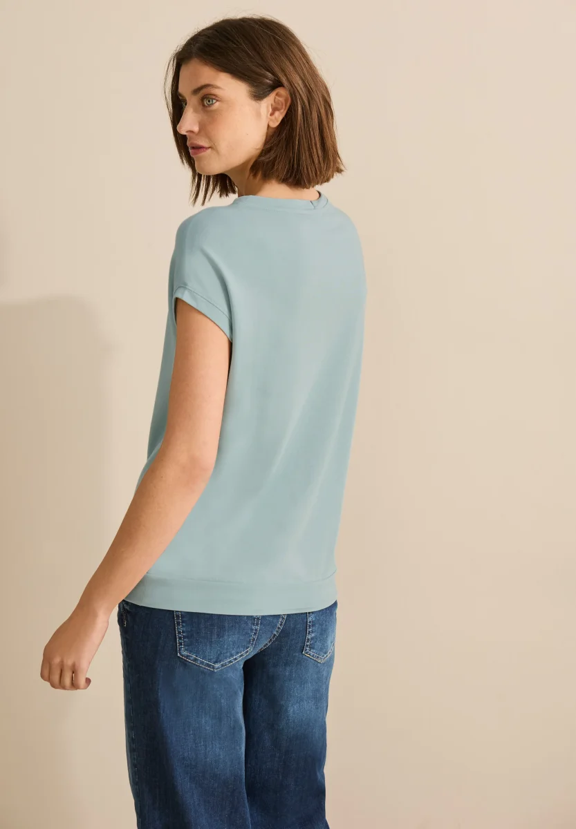T-Shirt mit Glitzer-Print – Bild 5