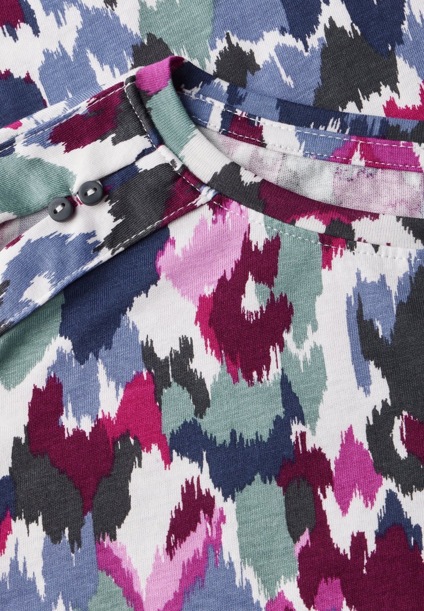 T-Shirt mit Knopfdetail – Bild 3