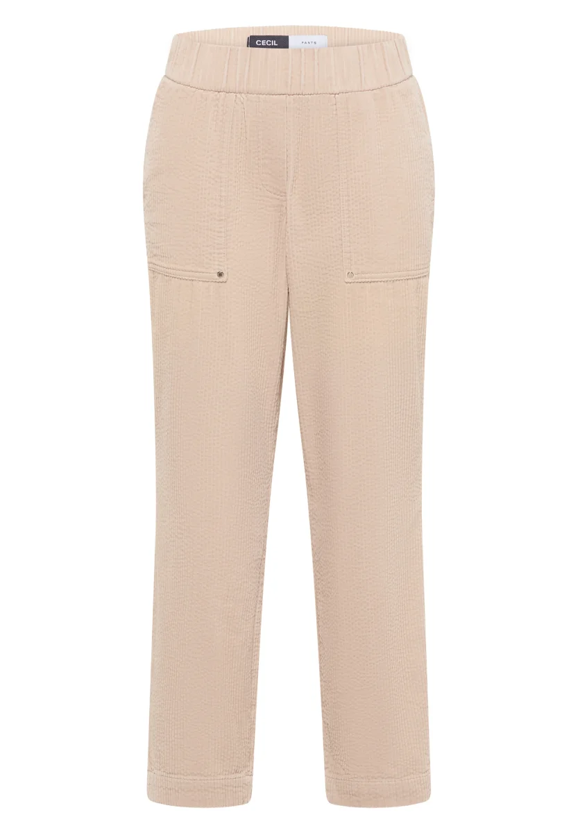 Sportive Loose Fit Cordhose – Bild 2